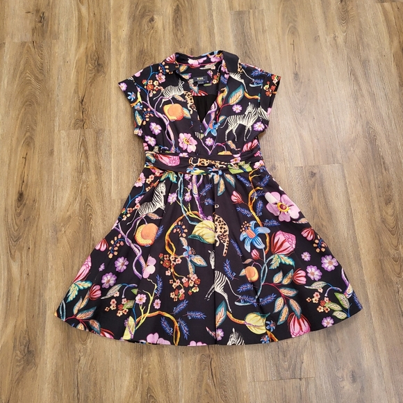 Floral Black Dress - Picture 2 of 10